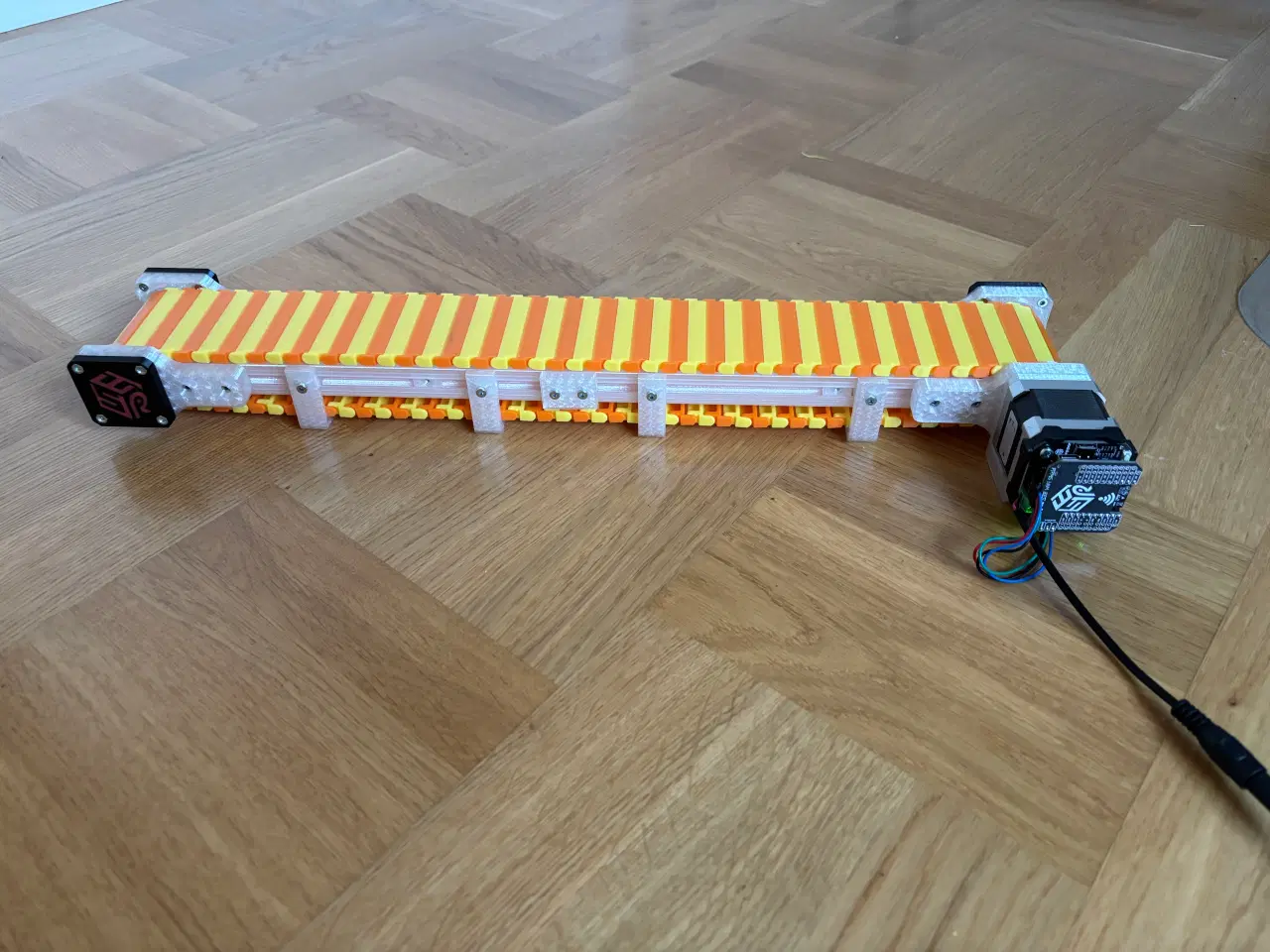 Billede 1 - 3D printet transportbånd