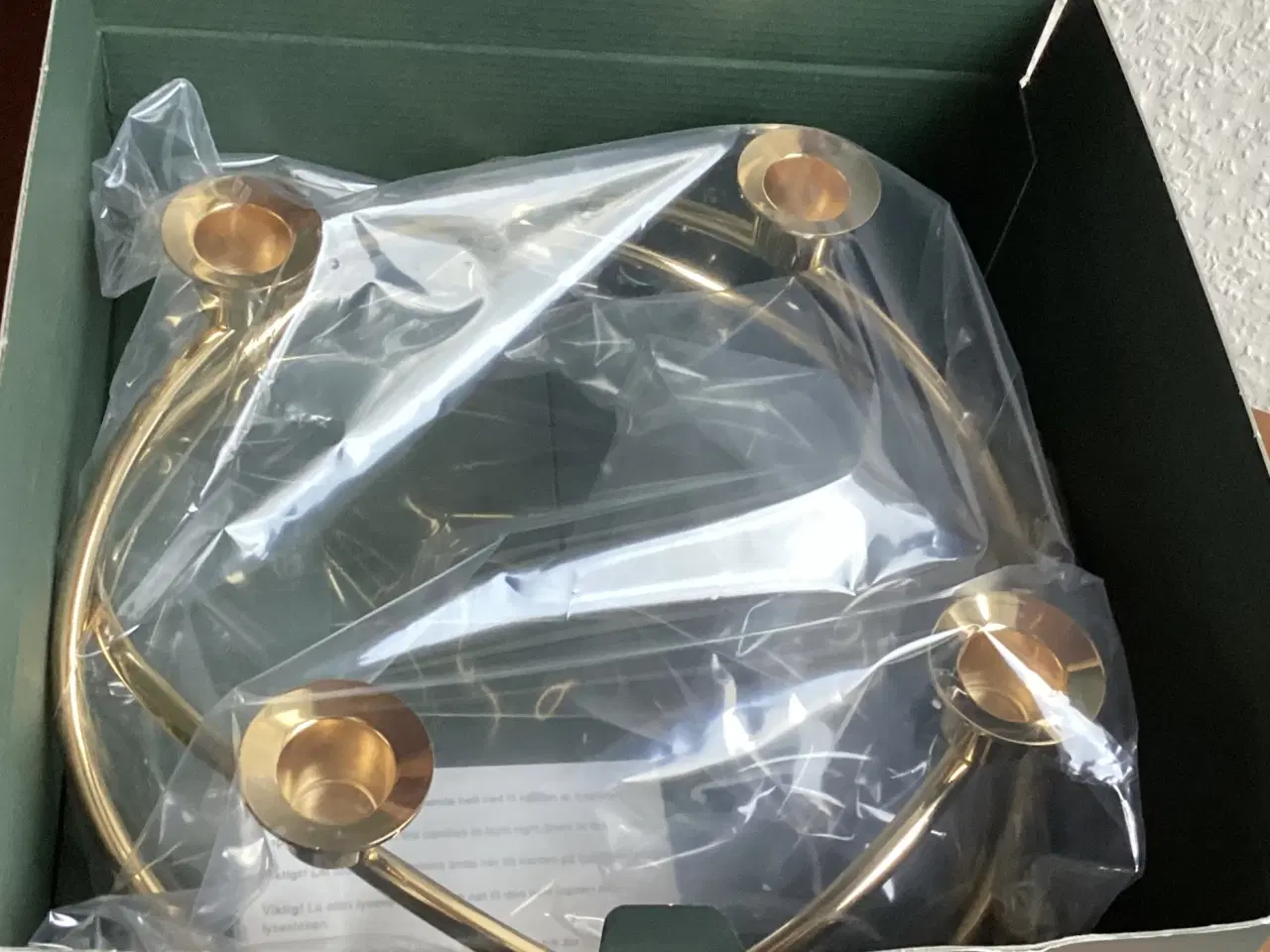 Billede 4 - Adventskrans fra Georg Jensen, i meget flot stand