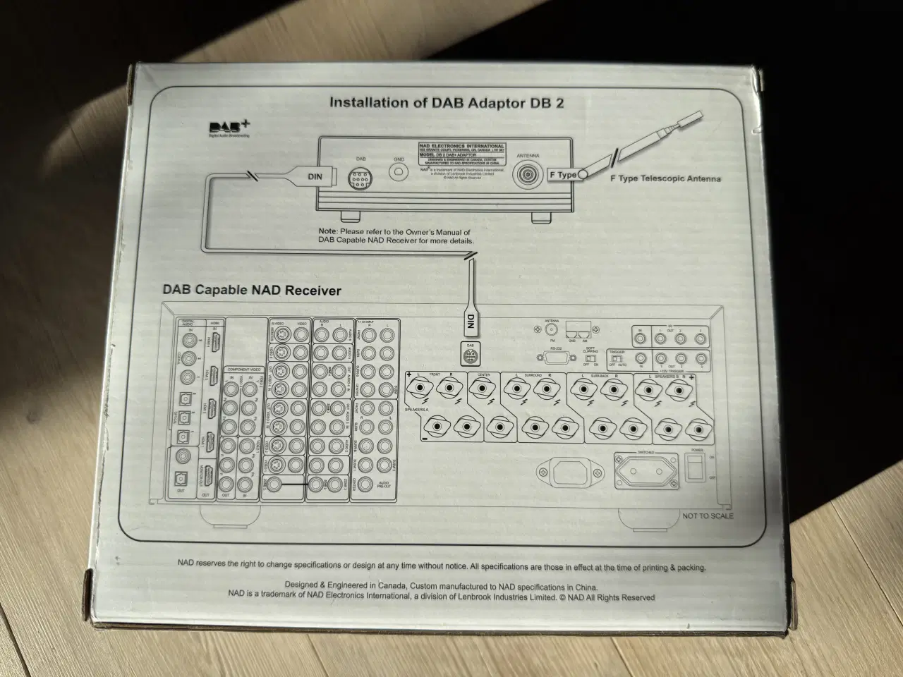 Billede 10 - NAD T737 Receiver +  masser af tilbehør