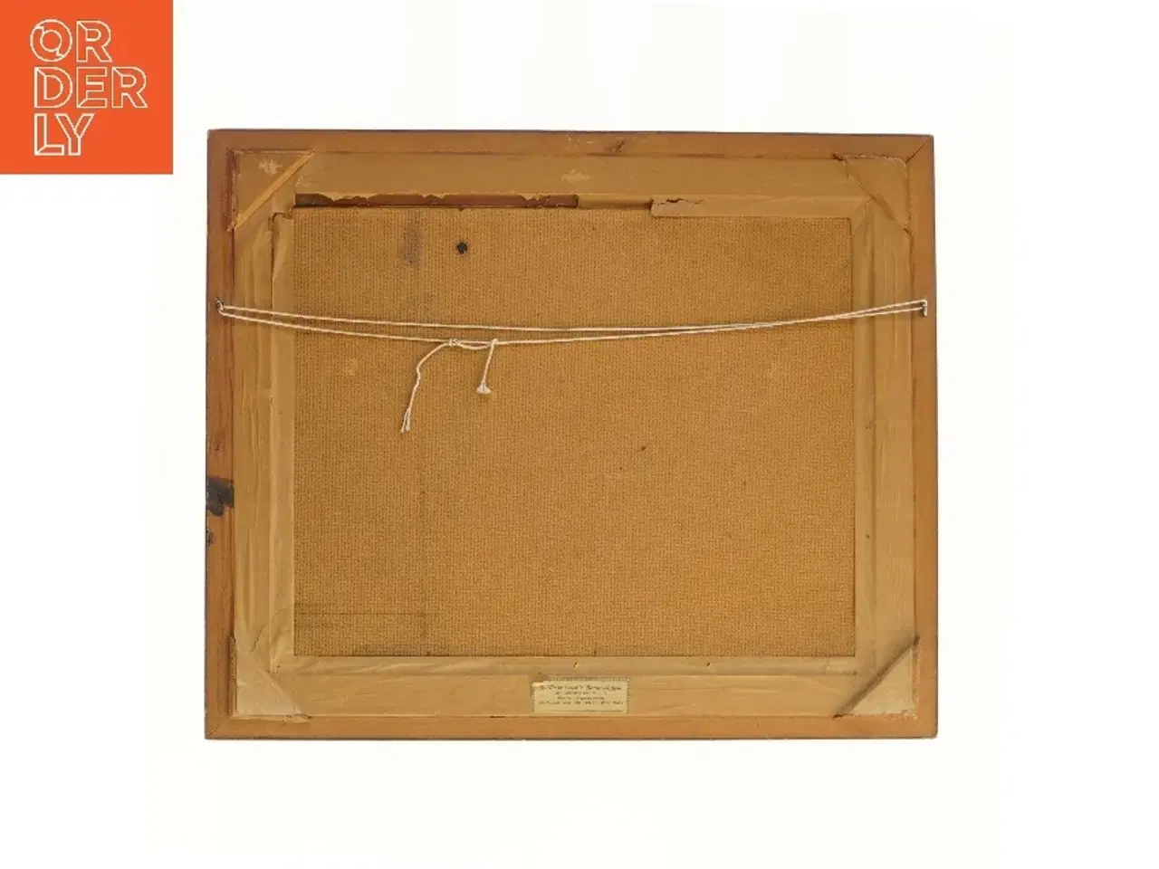 Billede 2 - Oliemaleri af landskab (str. 47x39,5 cm)