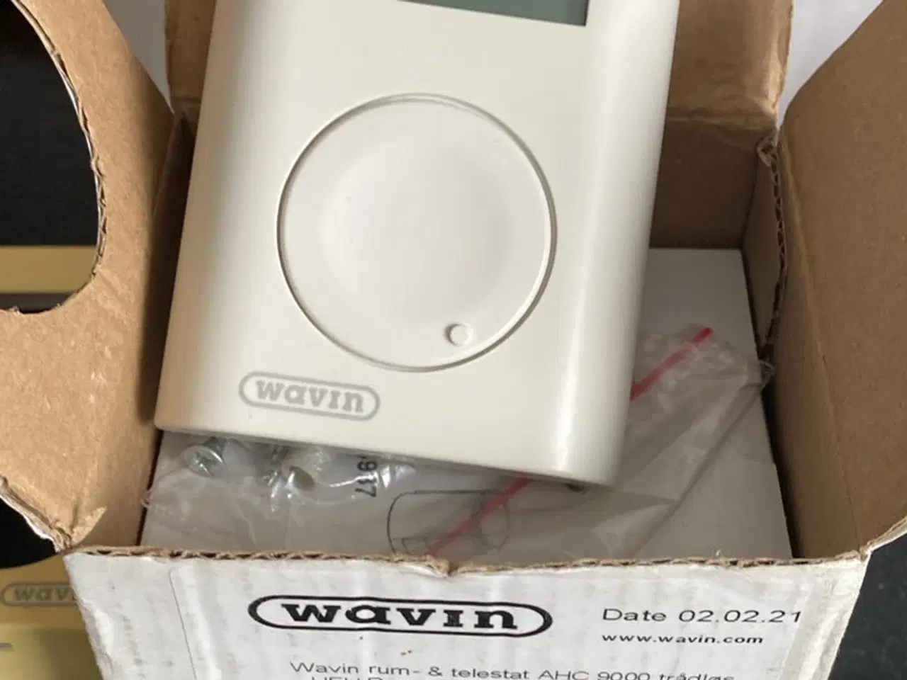 Billede 3 - Wavin AHC9000 sæt, termostat og telestat, helt nyt