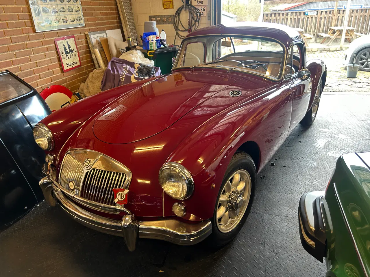 Billede 1 - MGA Coupe 1956 i flot stand nysynet