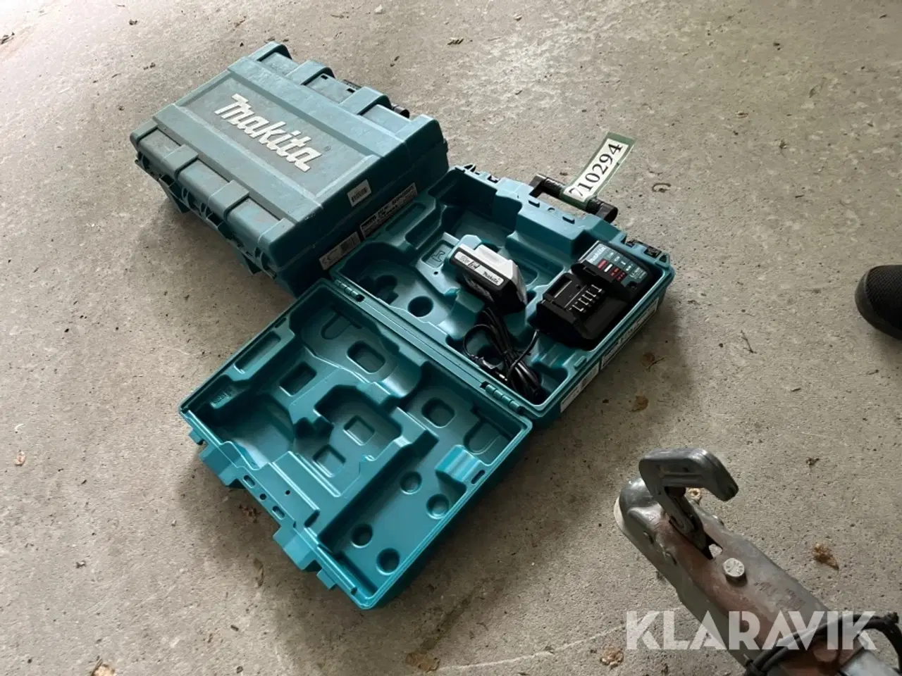 Billede 2 - Makita værktøjs kasse med batteri og oplader