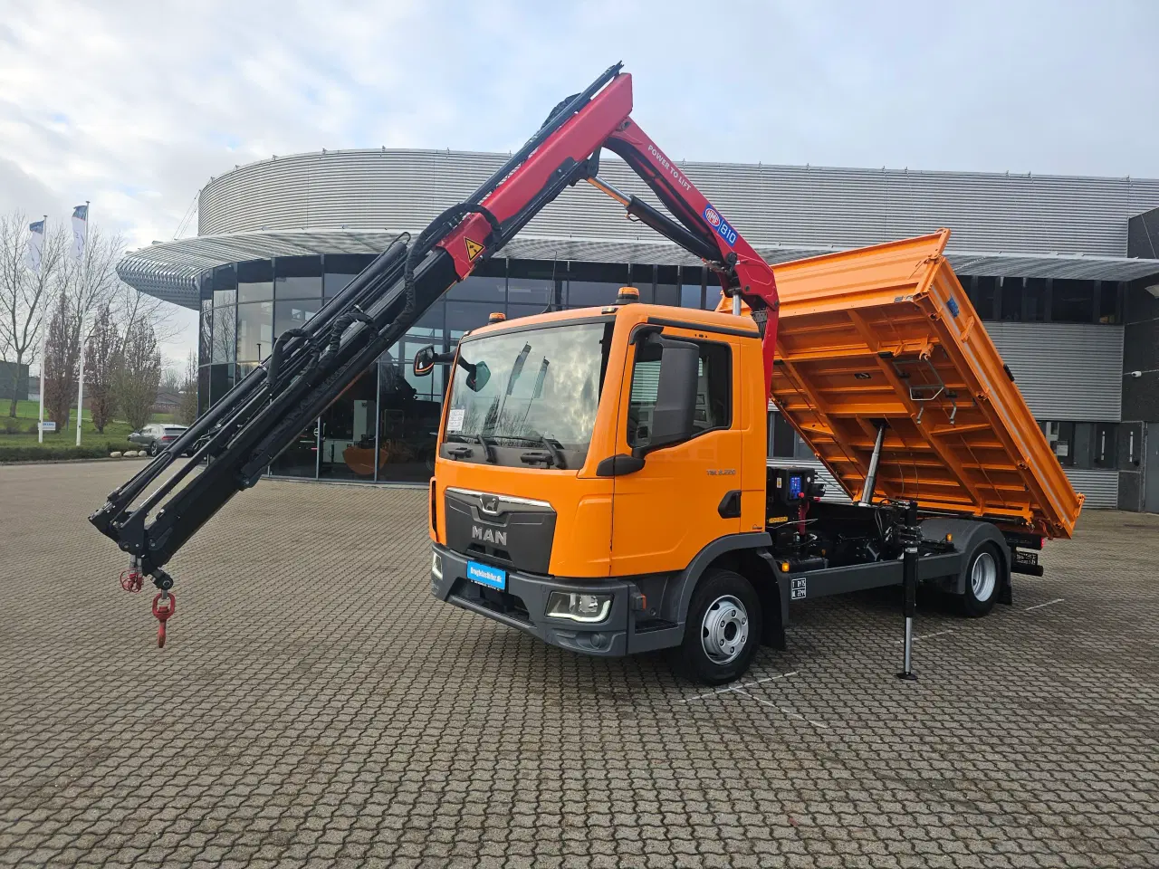 Billede 16 - MAN TGL 8.220, Tip-kran