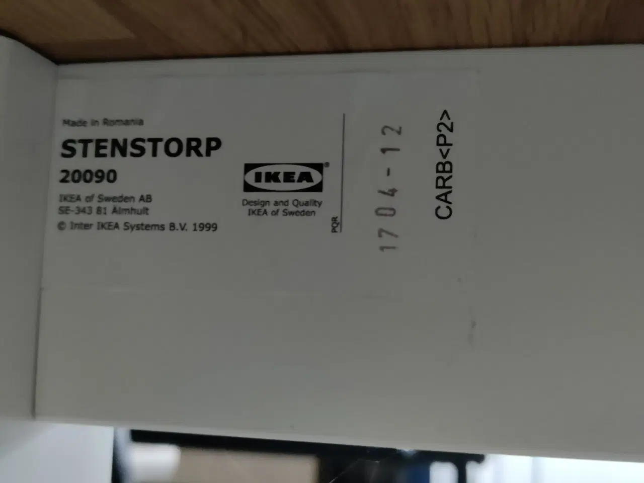 Billede 3 - Bord med hjul, Stenstorp ikea