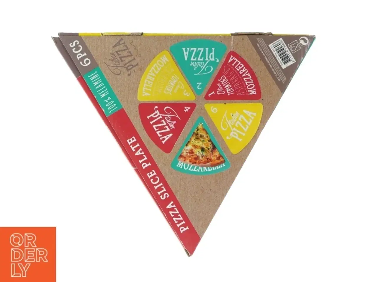 Billede 2 - nye Pizza slice plate (str. 23 x 22cm)