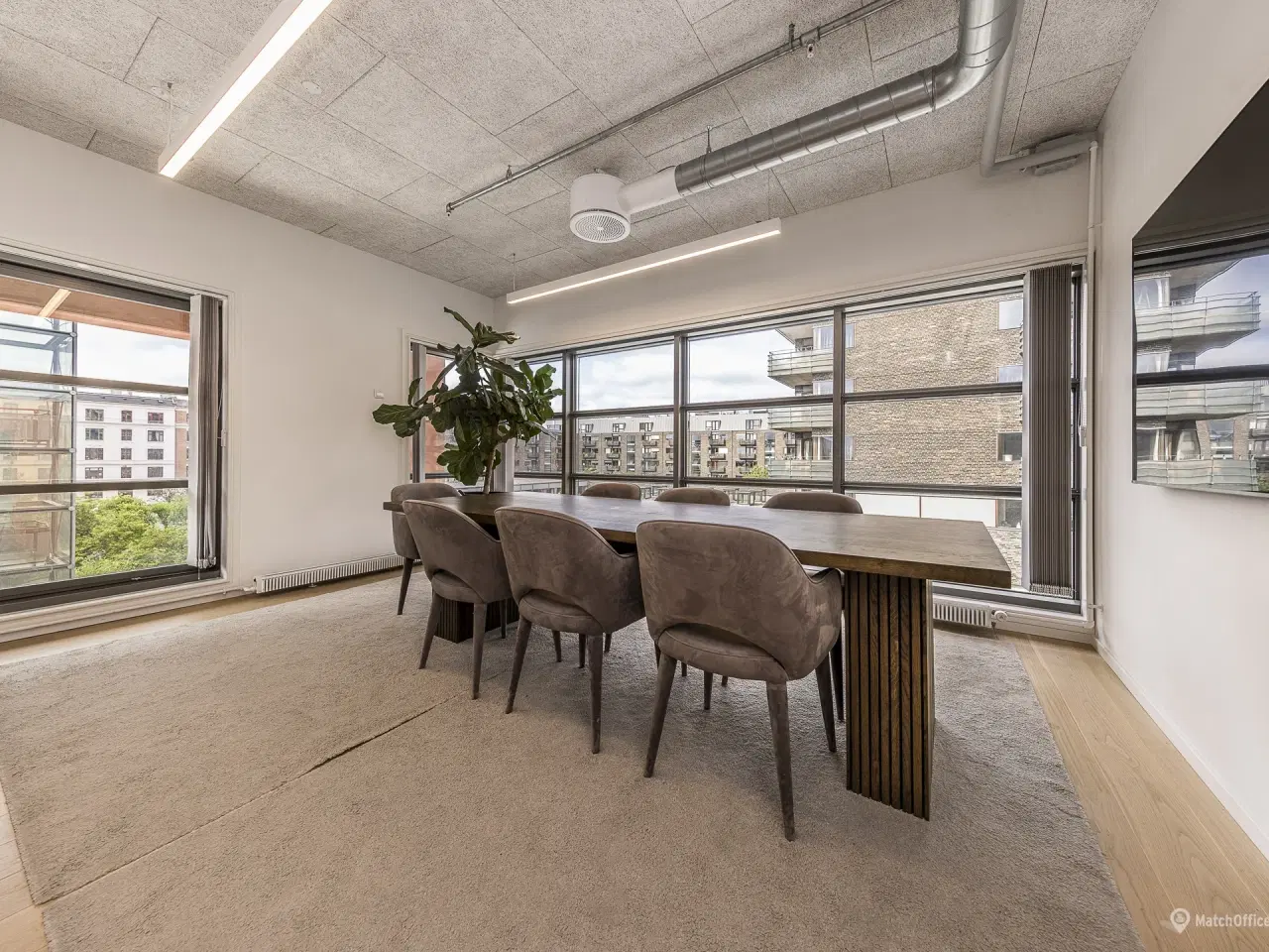 Billede 1 - TIETGENS HAVE – kontor i New Nordic stil