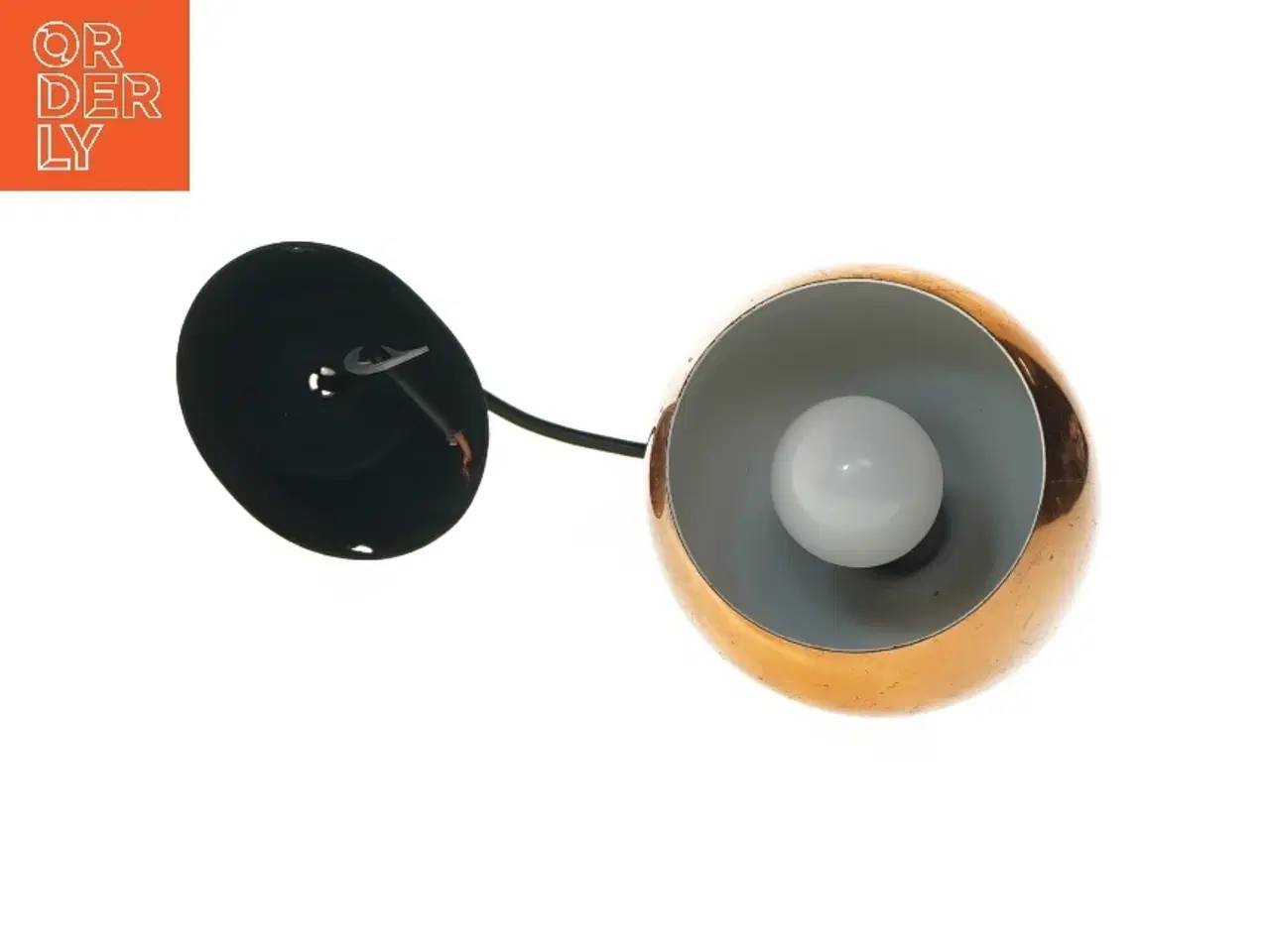 Billede 4 - Kobber pendellampe (str. 20x12 cm)