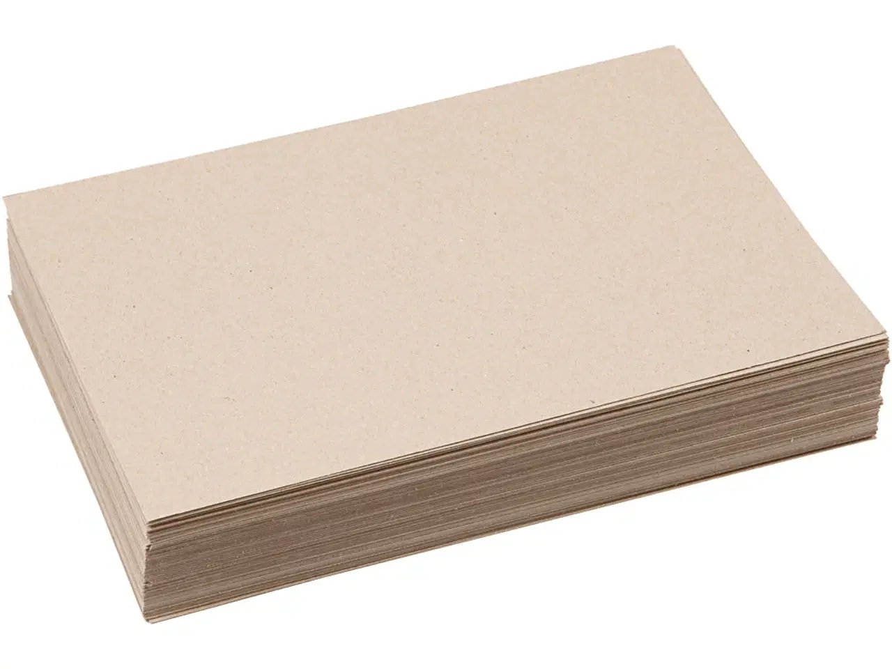 Billede 1 - Kvistkarton, A4, ark 210x297 mm, 225 g, grå brun, 125ark/ 1 pk.