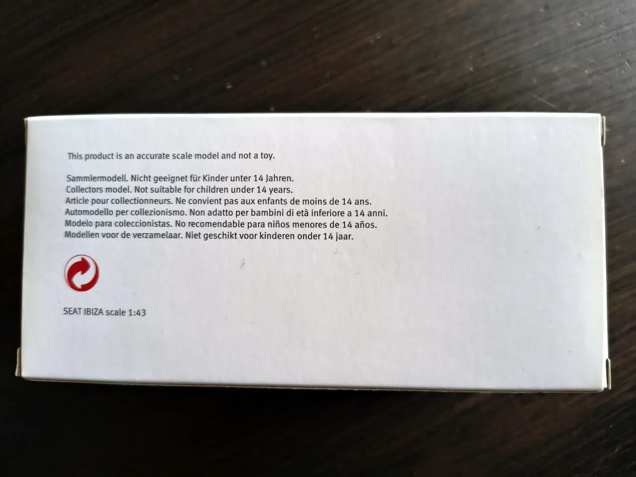 Billede 4 - Seat Ibiza ST modelbil rød 1:43