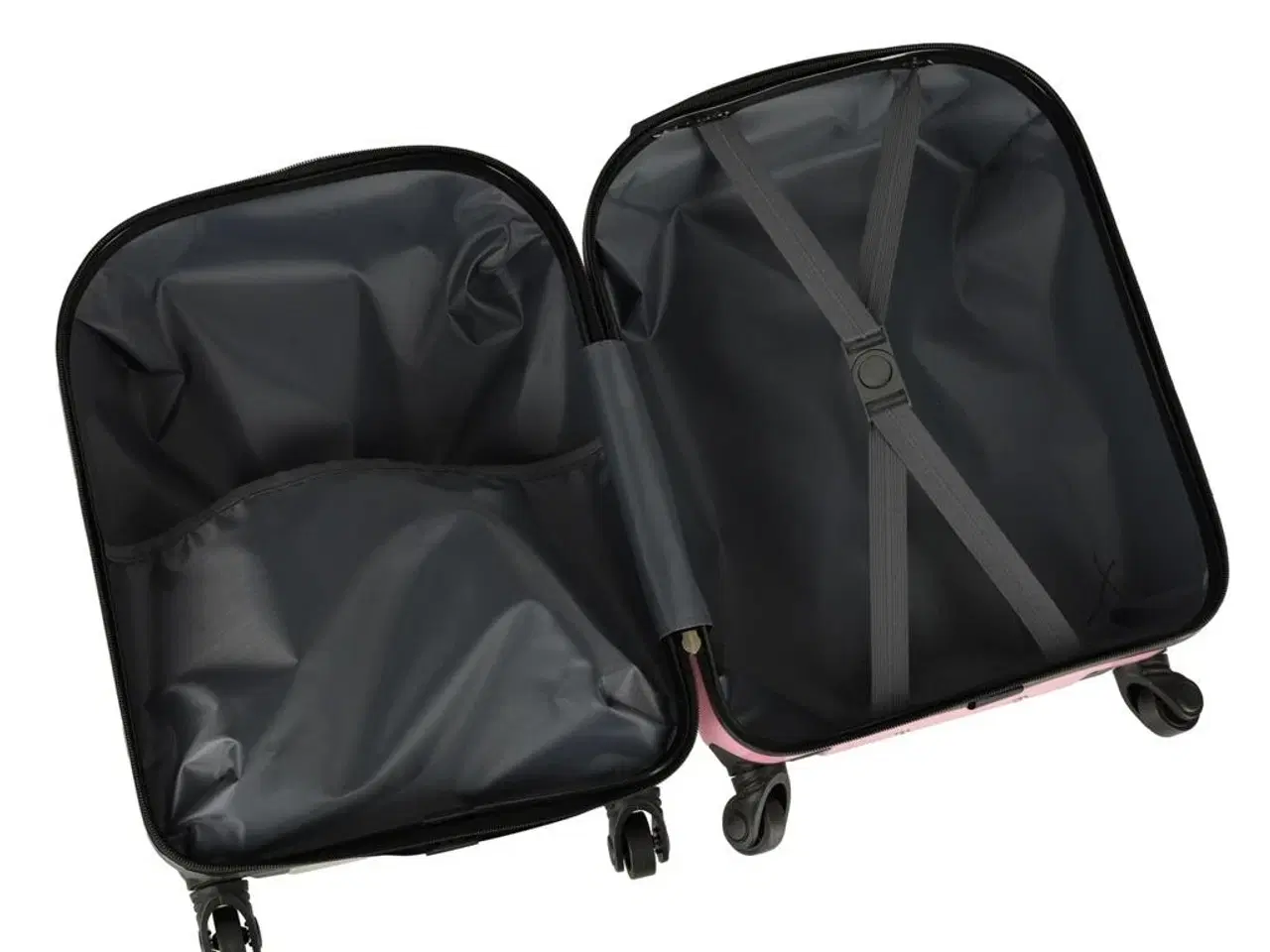 Billede 9 - Kuffert til børn på hjul – kat, pink