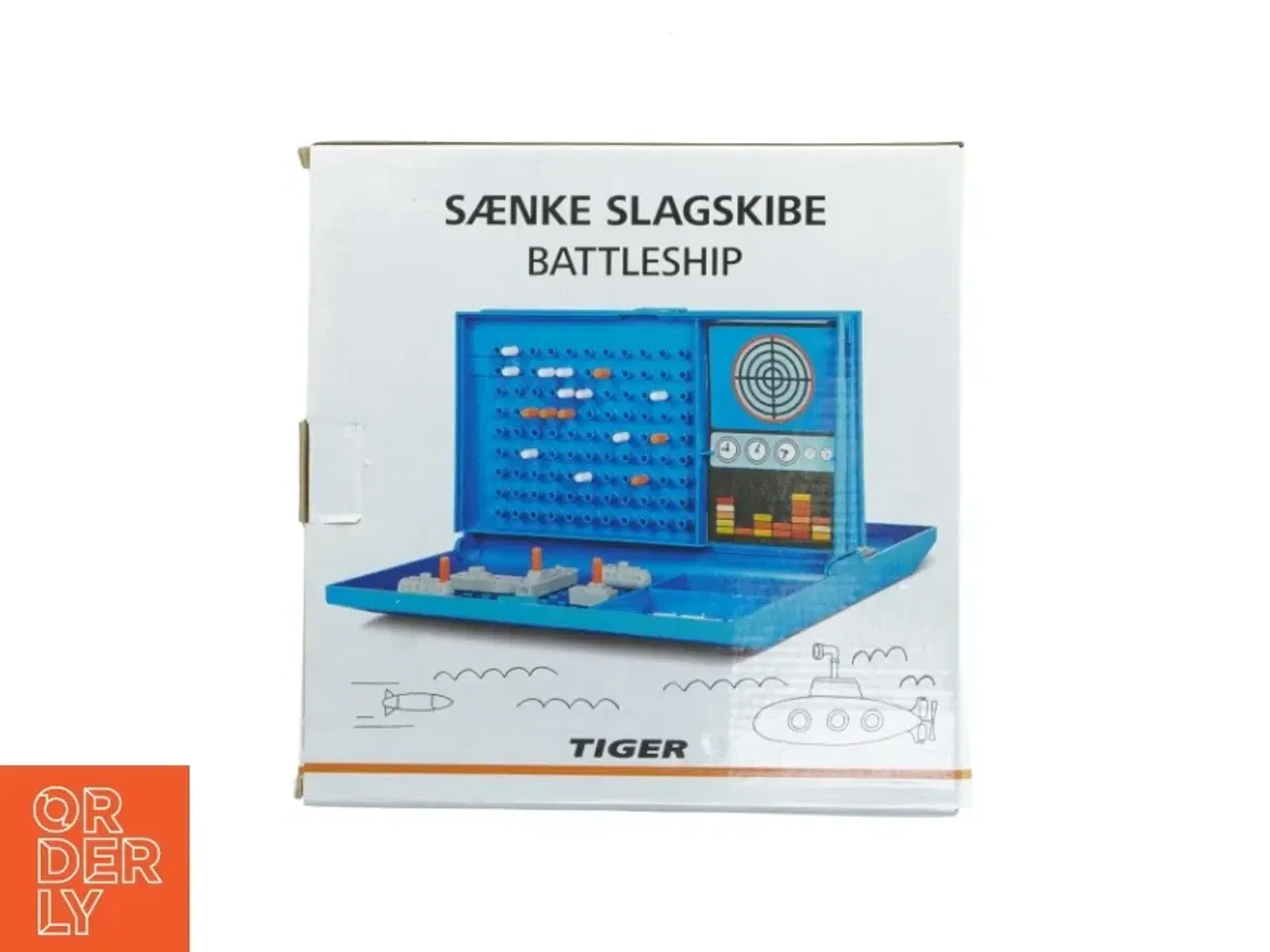 Billede 1 - Sænke Slagskibe spil fra Tiger (str. 25 x 19 x 13 cm)