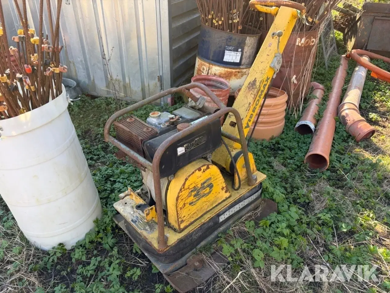 Billede 1 - Pladevibrator VIBROMAX AT35