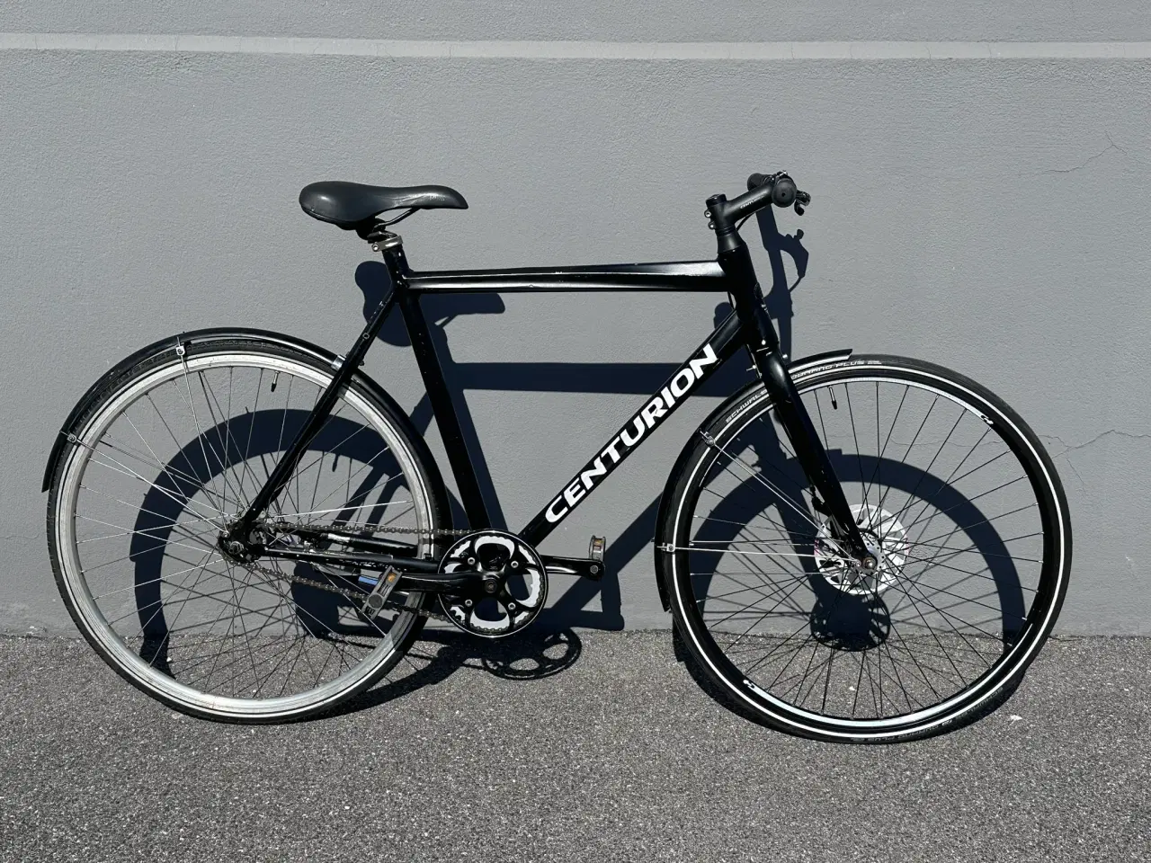 Billede 1 - Centurion herrecykel - klassisk sort, single speed