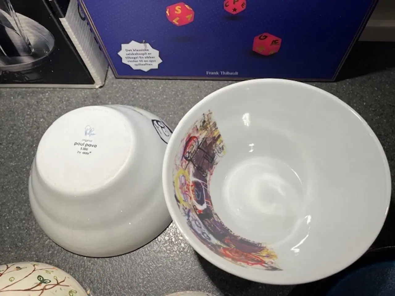 Billede 4 - 3 stk. Poul Pava "Original 5.000" skåle fra Aida
