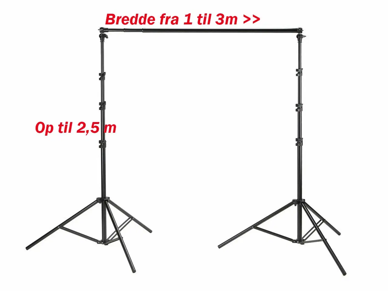 Billede 1 - Fotobaggrundsholder op til 3m bred. 