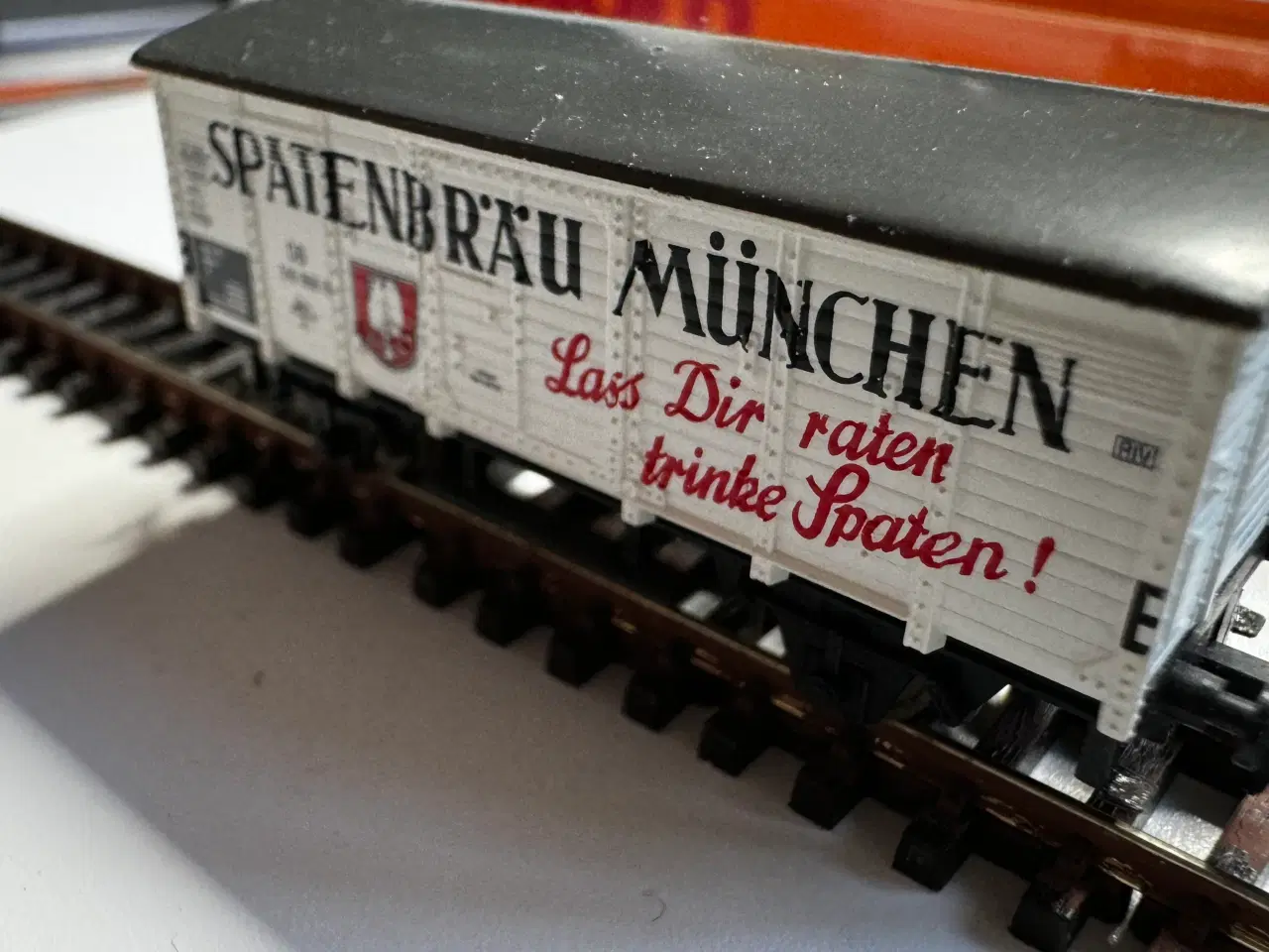 Billede 1 - SPOR N - Modeltog Spatenbrau  München godsvogn