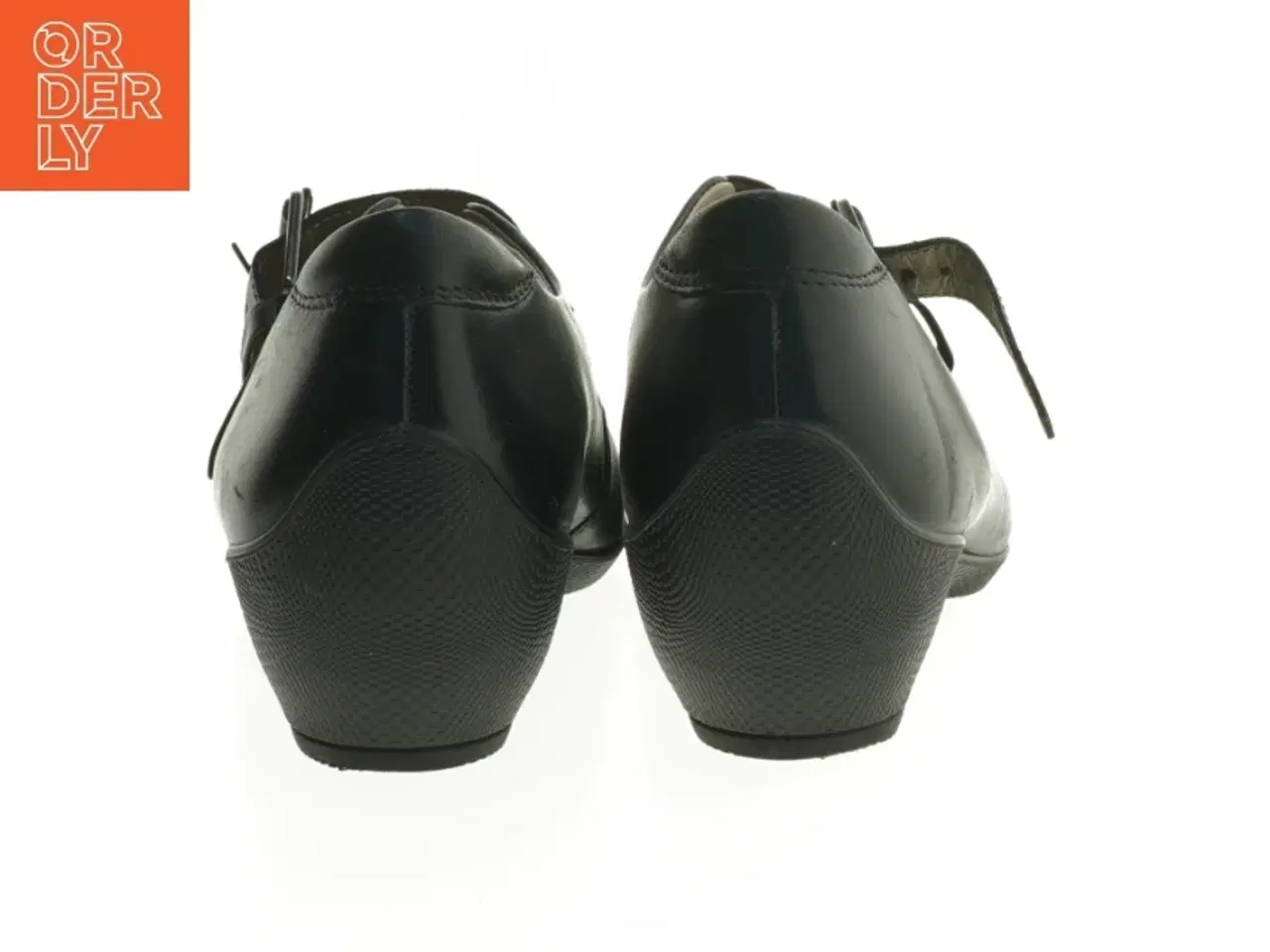 Billede 2 - Sort ECCO Mary Jane sko (str. 37 )