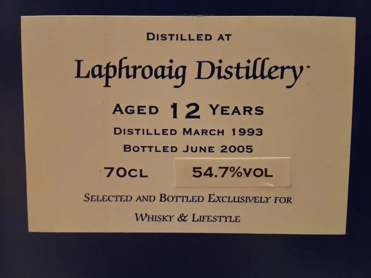 Billede 3 - Laphroaig Single Cask Scotch Whisky