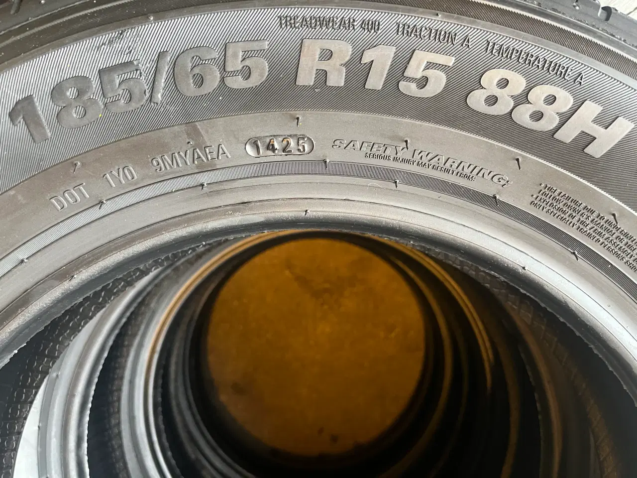 Billede 7 - Nye 185-65-15 sommerdæk. Kumho.