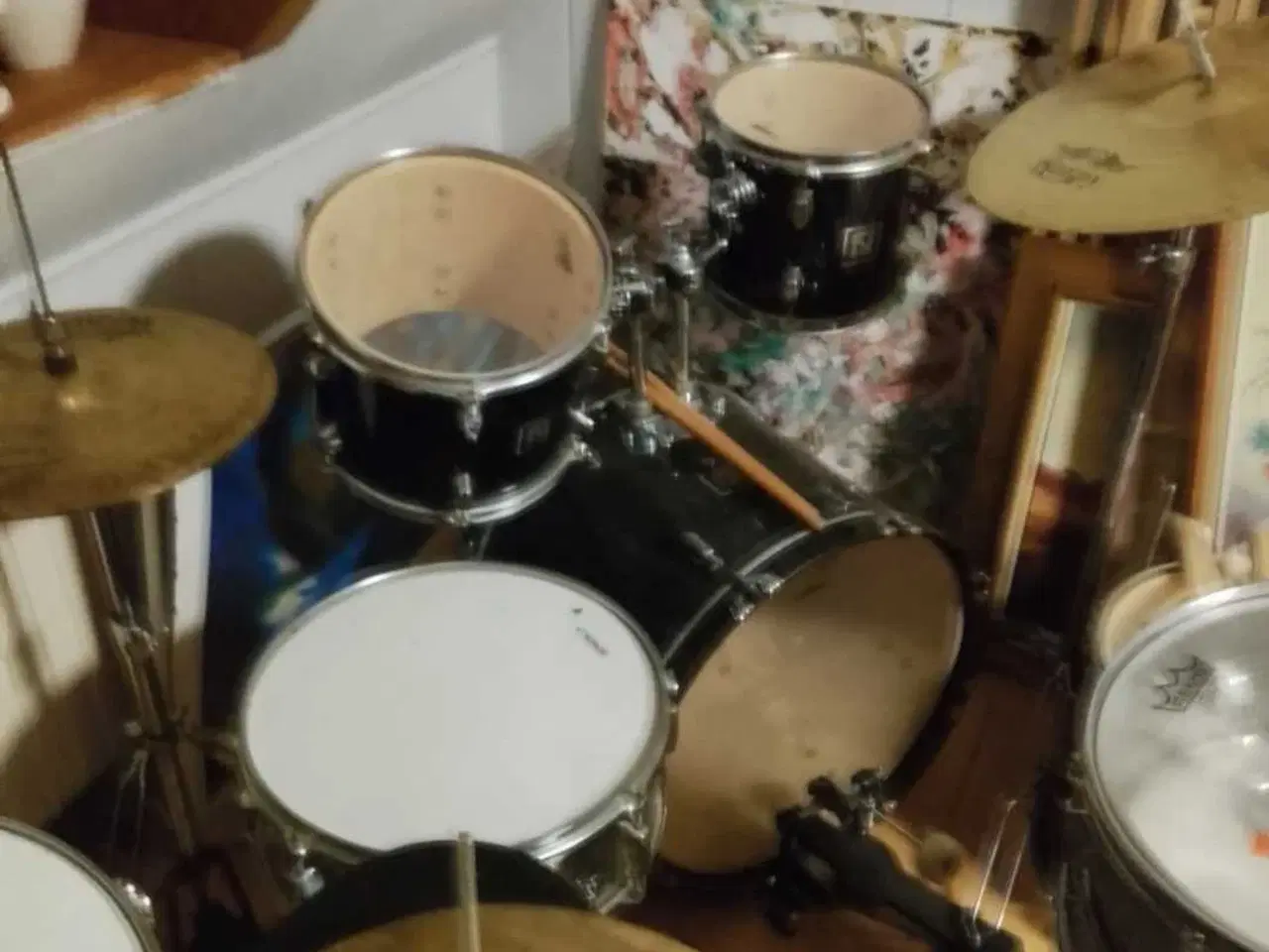 Billede 4 - Flere forskellige trommesæt og tilbehør