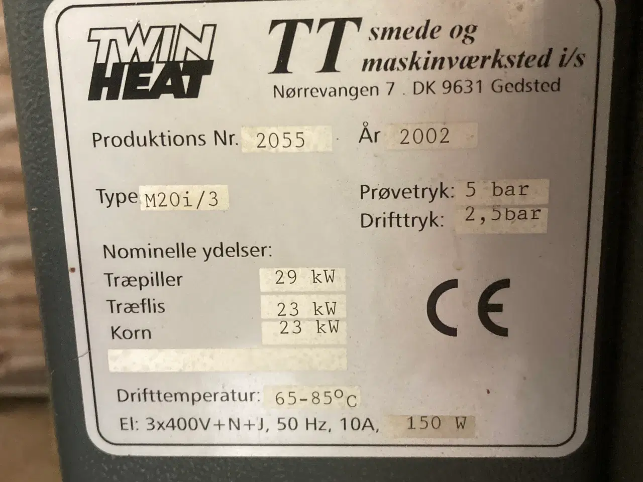 Billede 3 - Twinheat M20i sælges