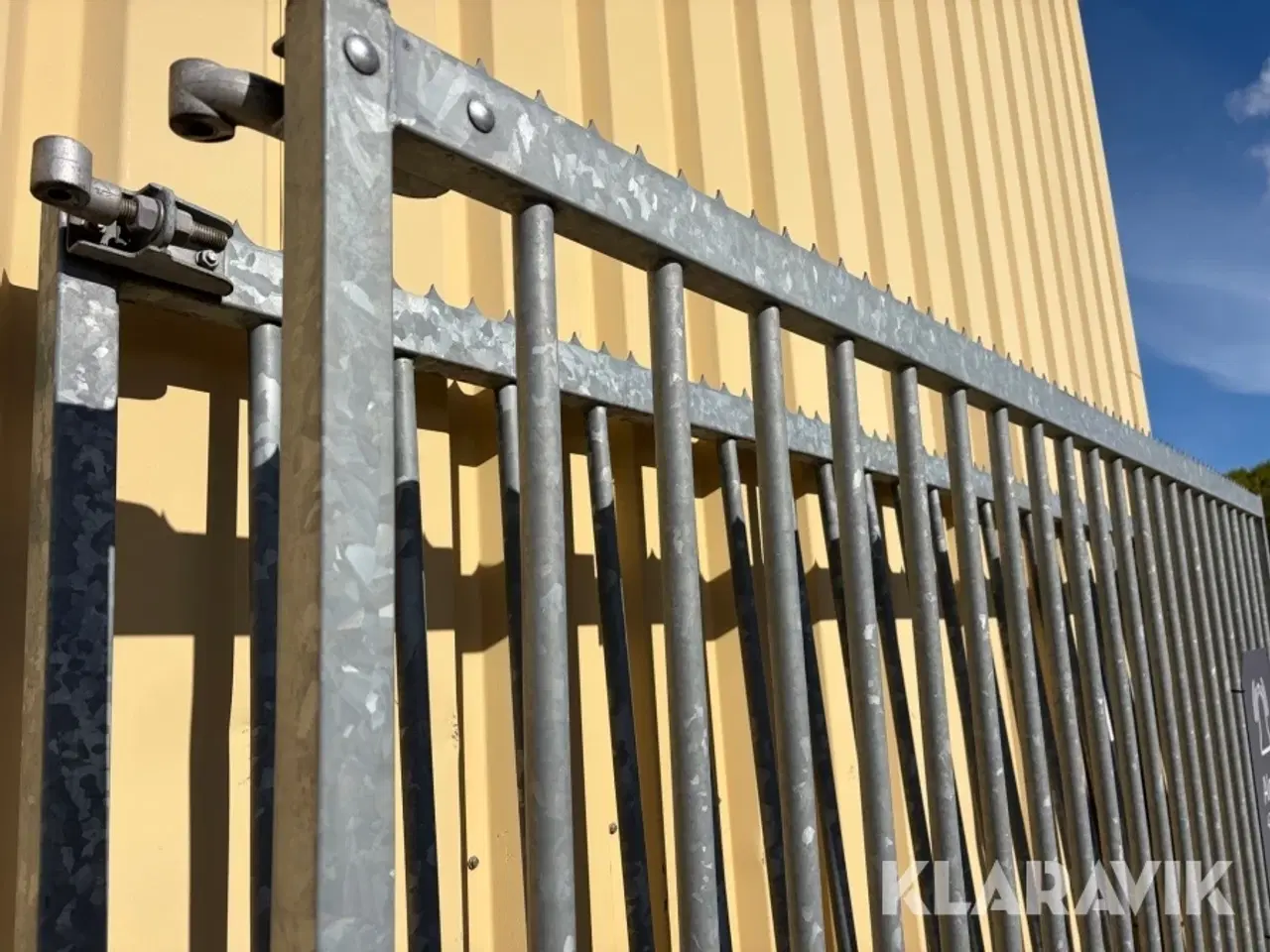 Billede 9 - Adgangsport galvaniseret - med stolper