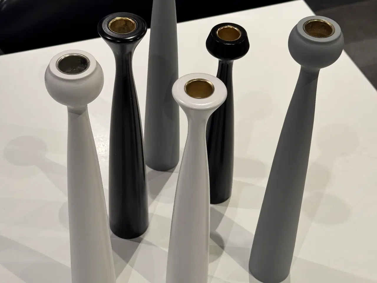 Billede 2 - 6 stk Applicata lysestager