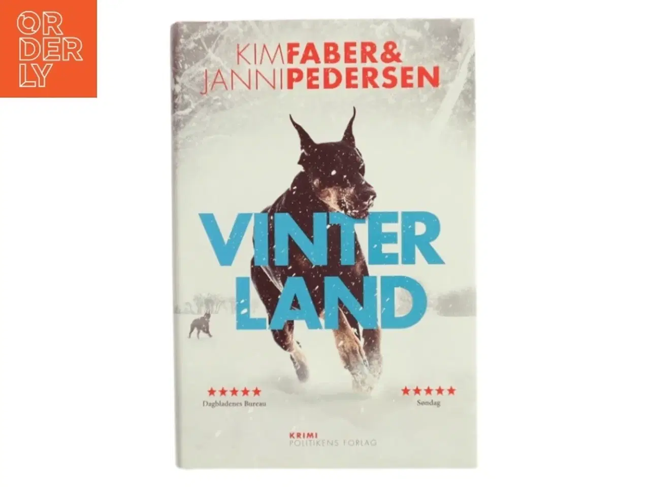 Billede 1 - Vinterland : krimi af Kim Faber (Bog)