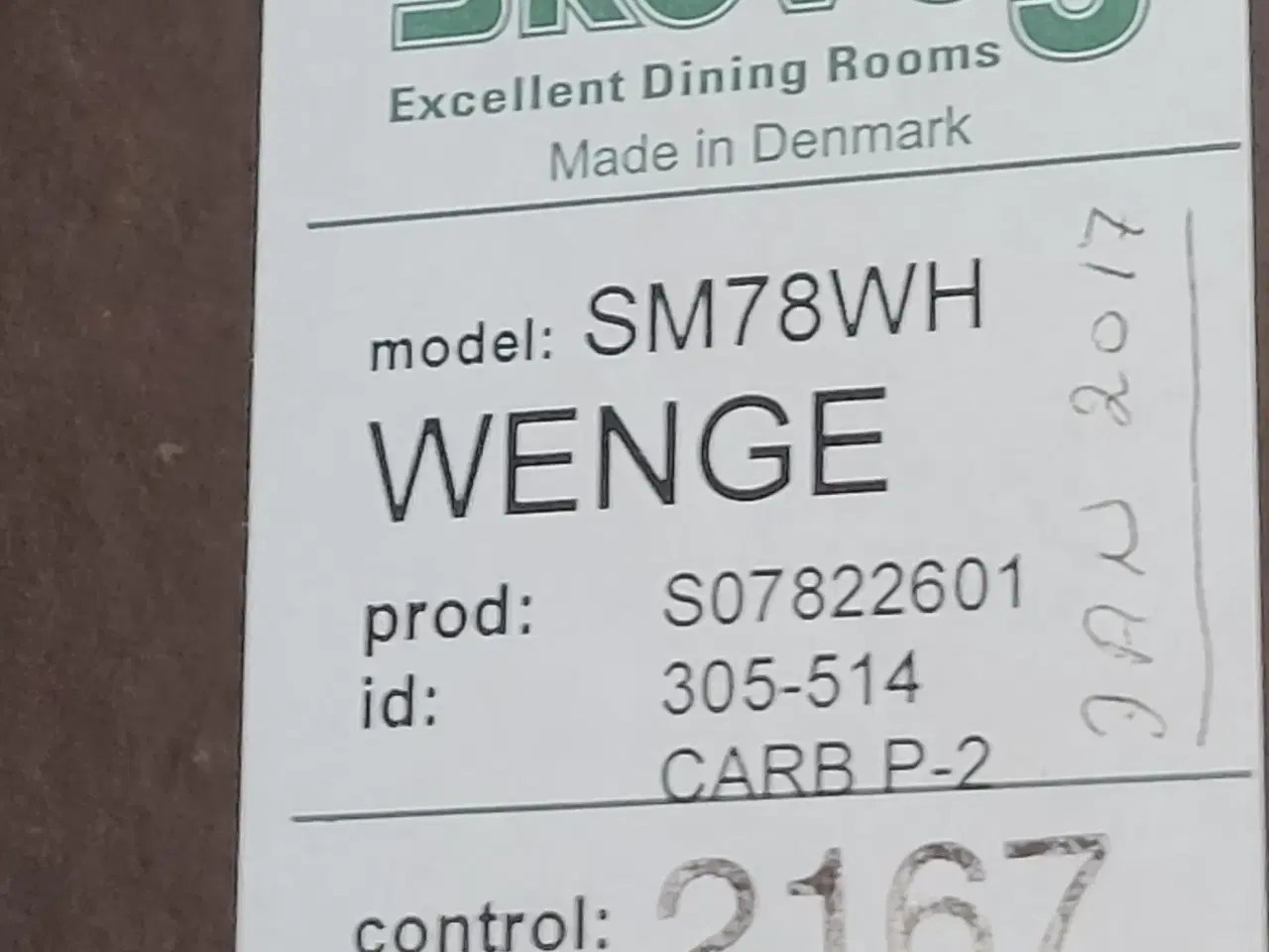 Billede 5 - Skænk og spisebord (SKOVBY) 