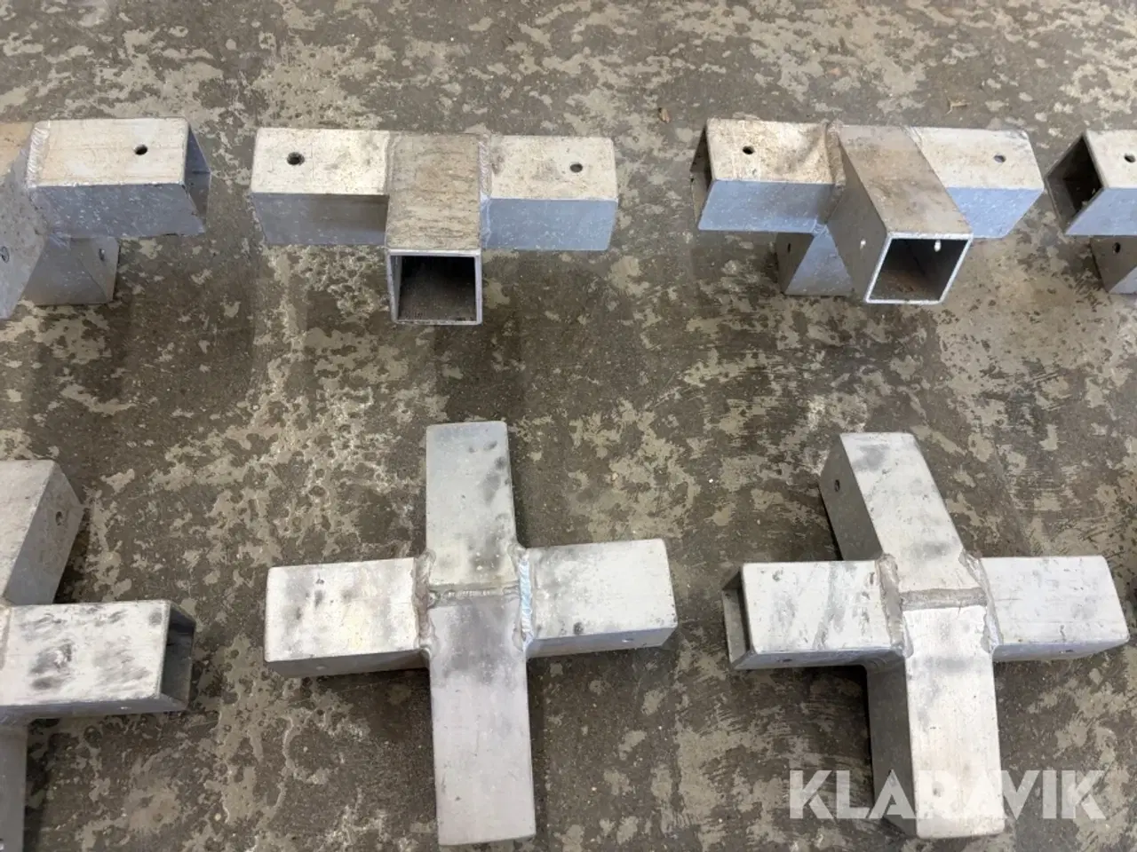 Billede 5 - Alu stativ til bygselv telt.