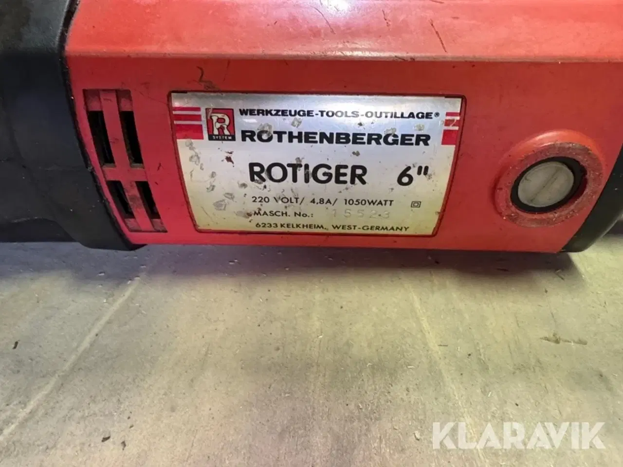 Billede 3 - Bajonetsav/rørskærer Rothenberger