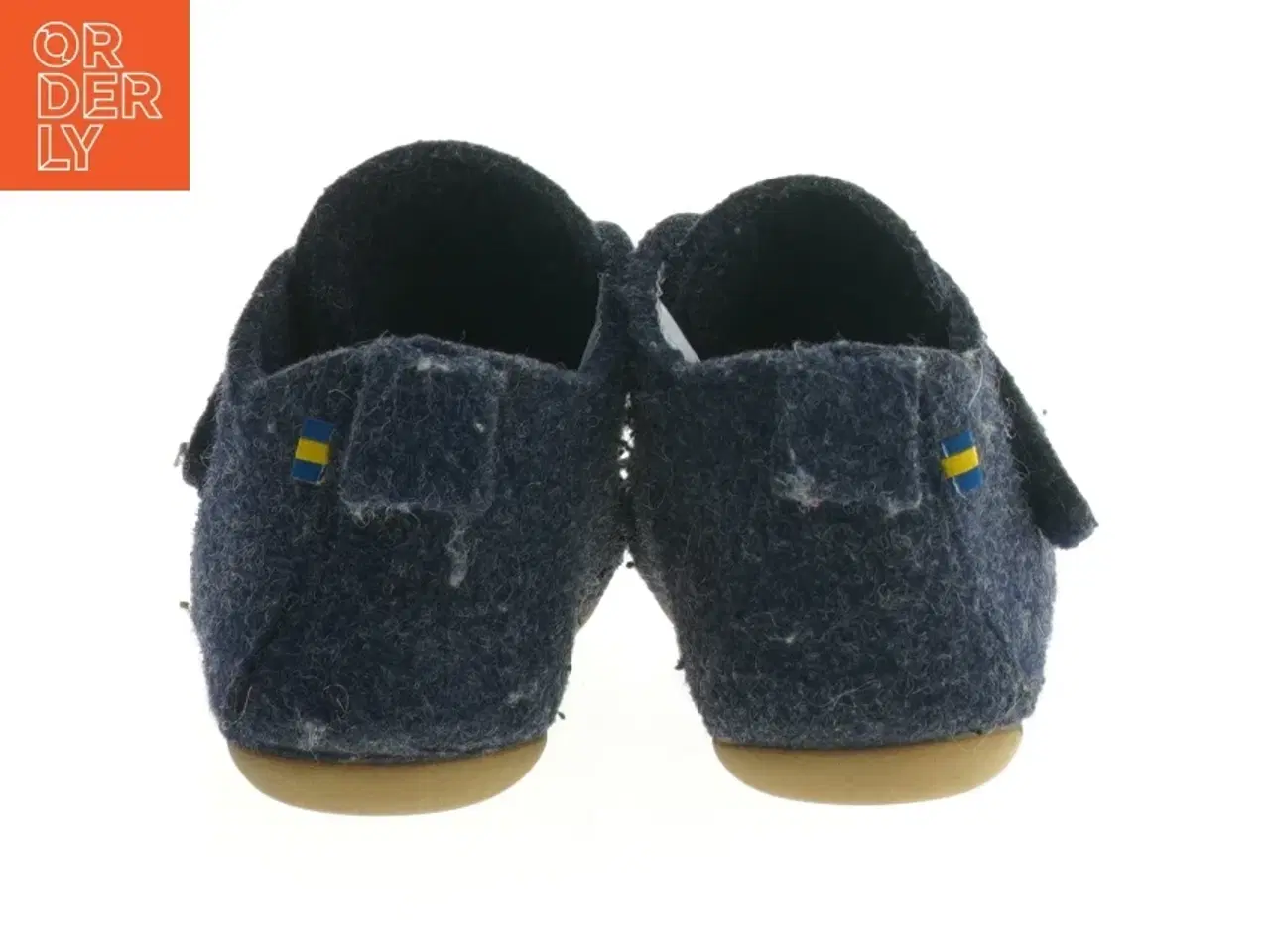 Billede 2 - Glerups uld hjemmesko med gummisål fra Kavat (str. 27 )