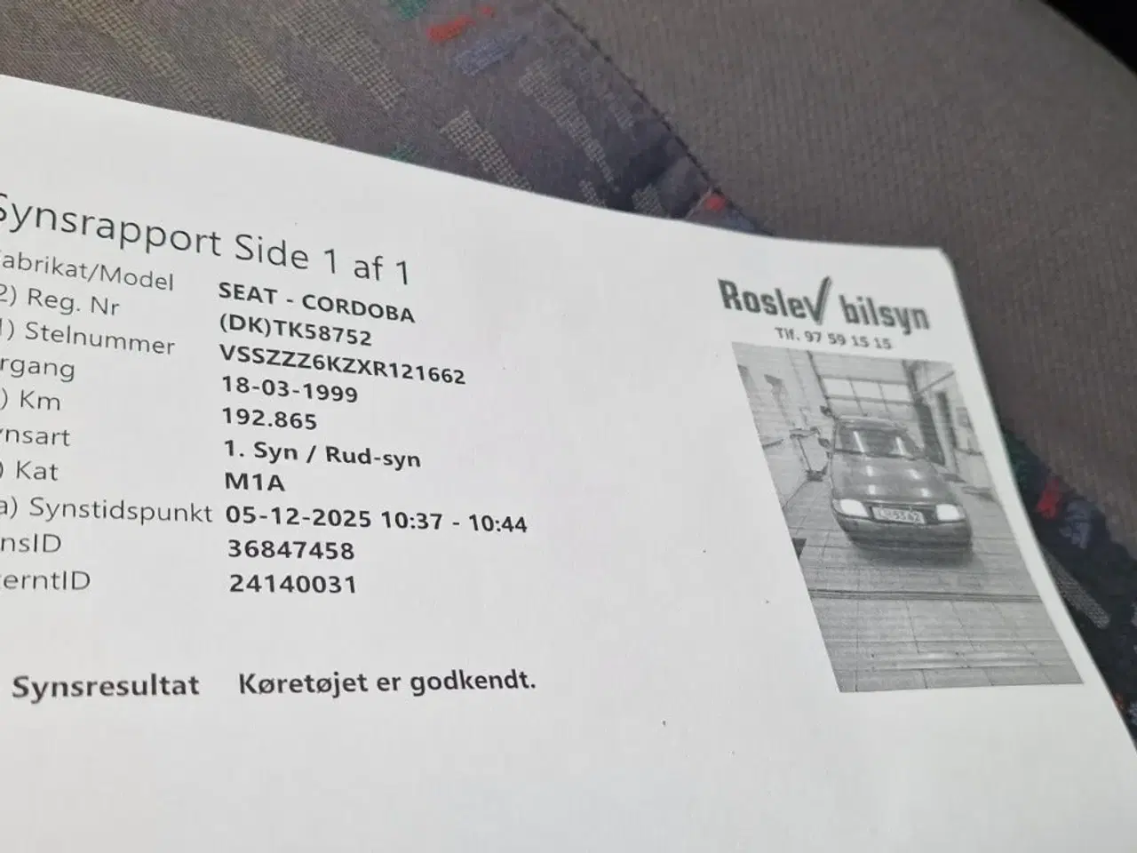 Billede 5 - Seat Cordoba 1,4 SE