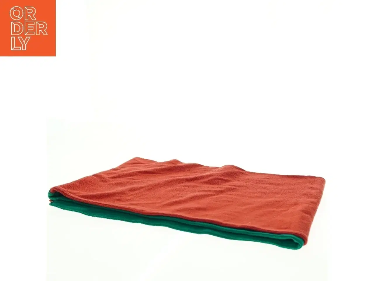 Billede 2 - Dobbeltfarvet tæppe (str. 27 x 69 cm)