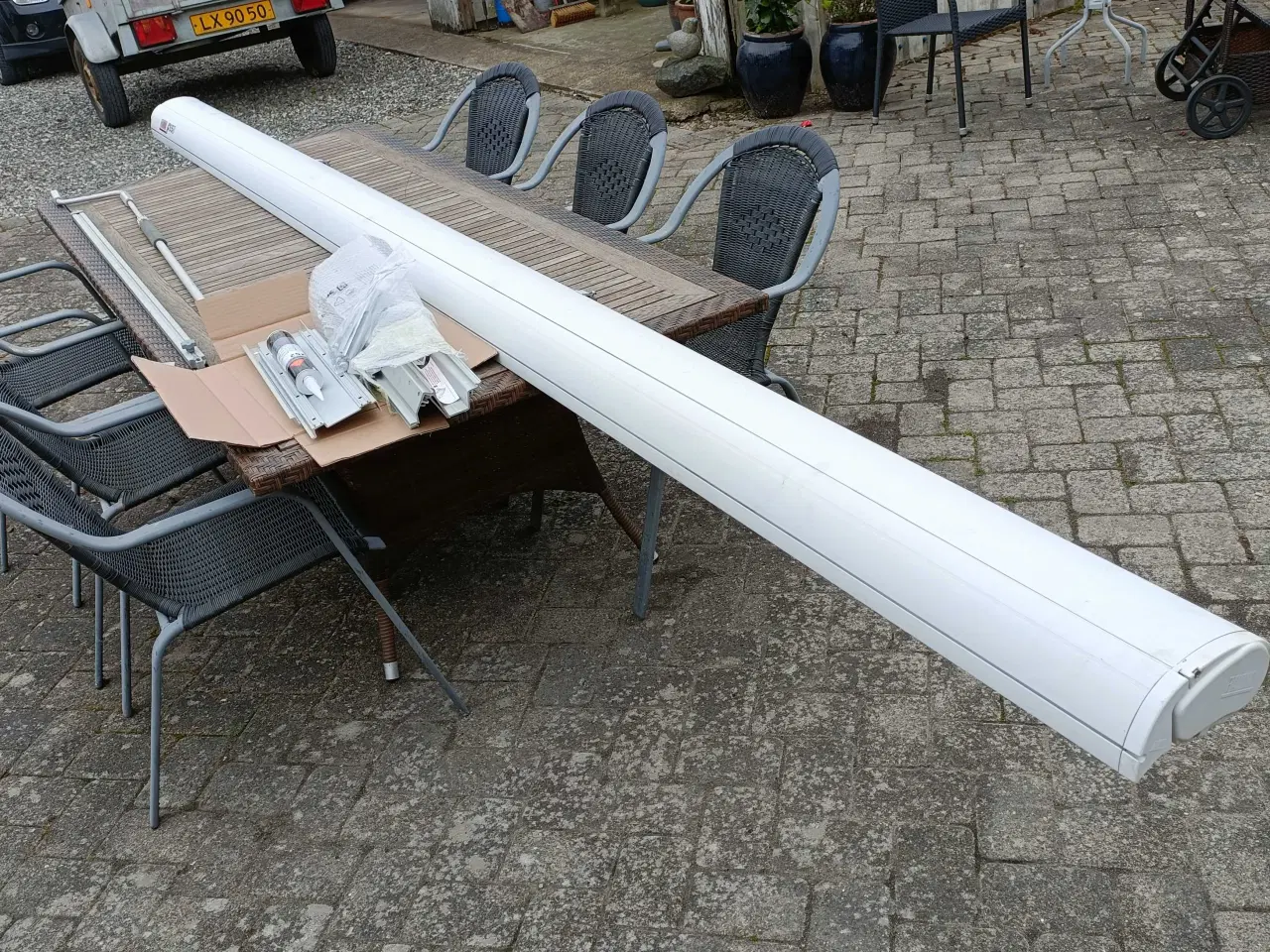 Billede 5 - Fiamma F65 S Kassette-Markise Hvid - 4 meter.
