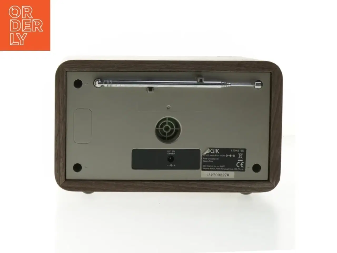 Billede 3 - Logik FM radio fra Logik (str. 21,5x12,5 cm)