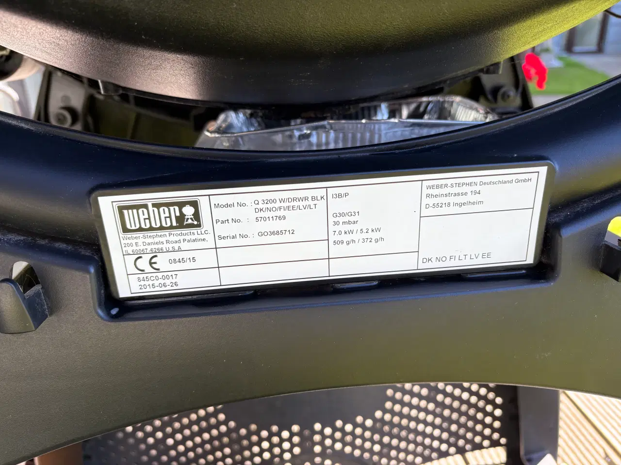 Billede 2 - Weber 3200 gasgrill
