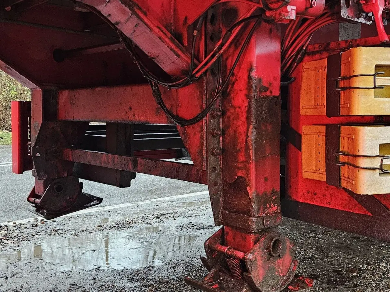 Billede 9 - Renders Gardintrailer / nysynet / 4 drejbare aksler / truckbeslag