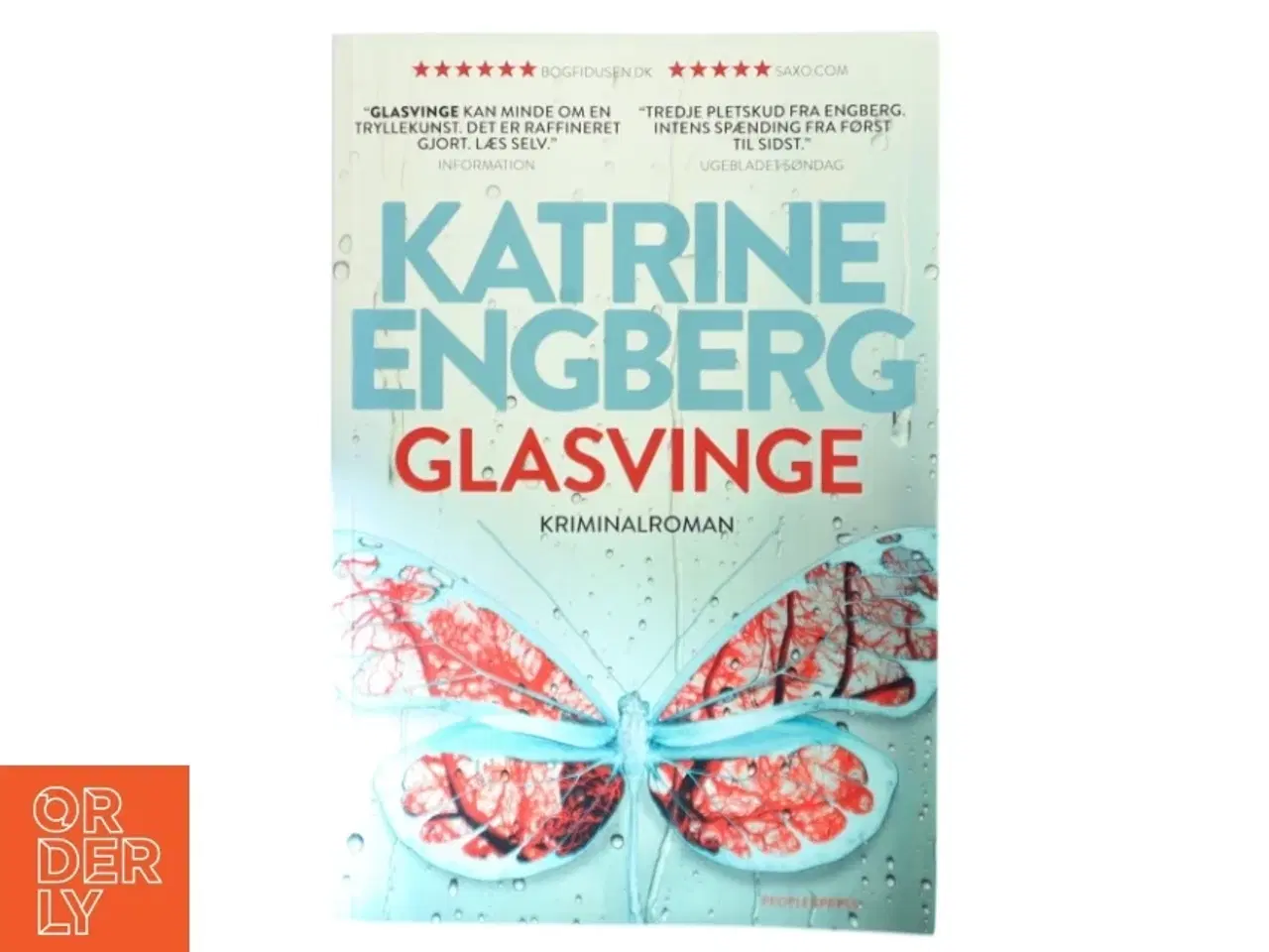 Billede 1 - Glasvinge : kriminalroman af Katrine Engberg (Bog)