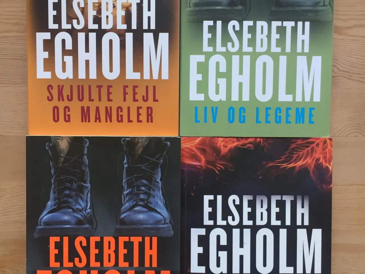 Billede 1 - TILBUD: Elsebeth Egholm, 6 bøger, 50 kr. pr. stk.