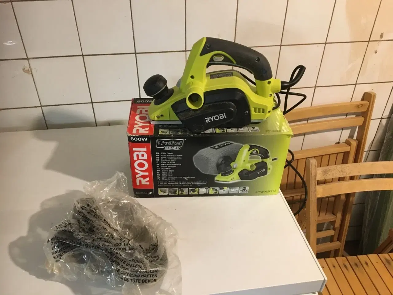 Billede 2 - Ryobi el-høvl