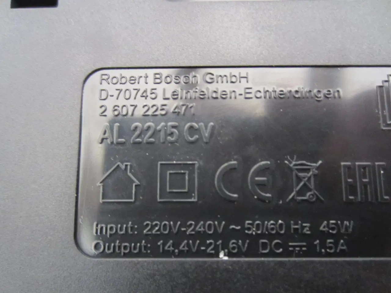 Billede 3 - BOSCH AL 2215 CV Li-Ion Smart batteri oplader