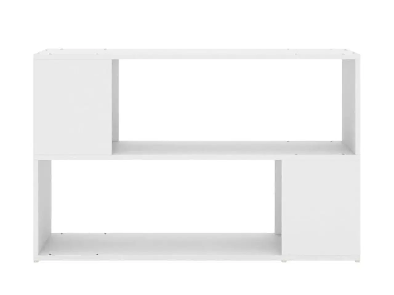 Billede 4 - Bogreol 100x24x63 cm spånplade hvid
