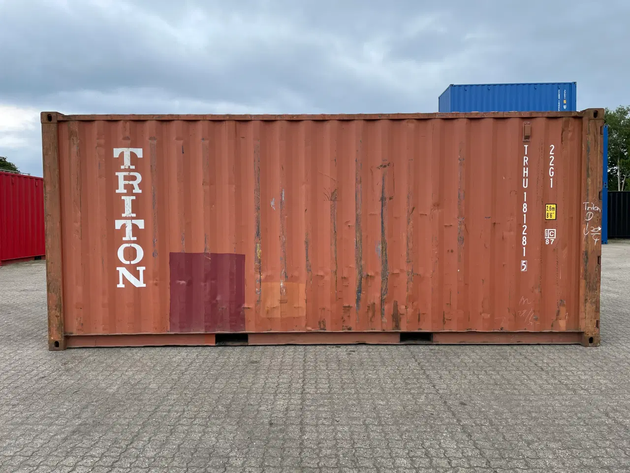 Billede 5 - 20 fods Container- ID: TRHU 181281-5