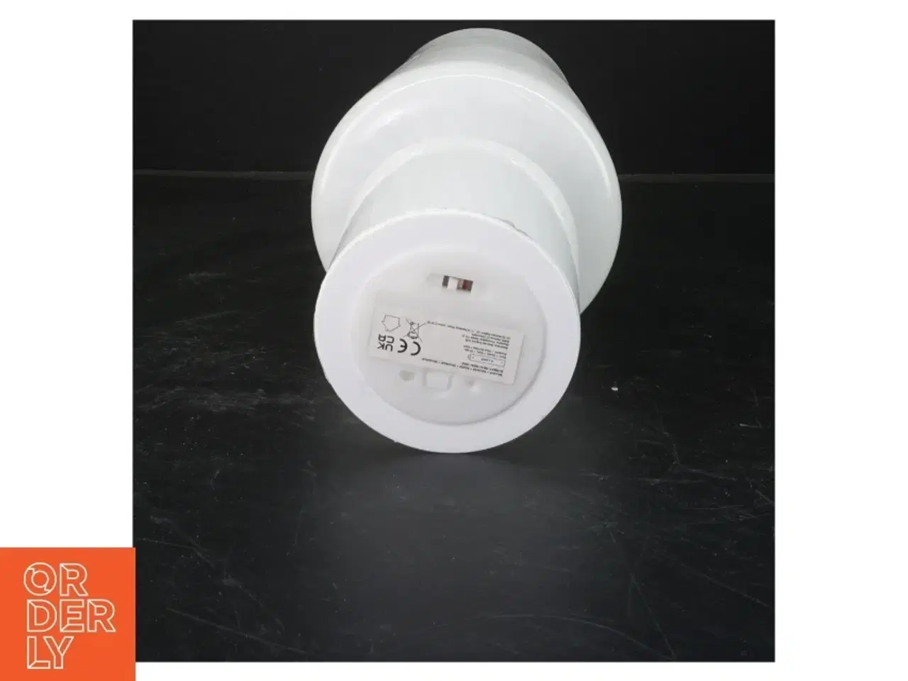 Billede 2 - Hvid LED bordlampe (str. 22x12 cm)