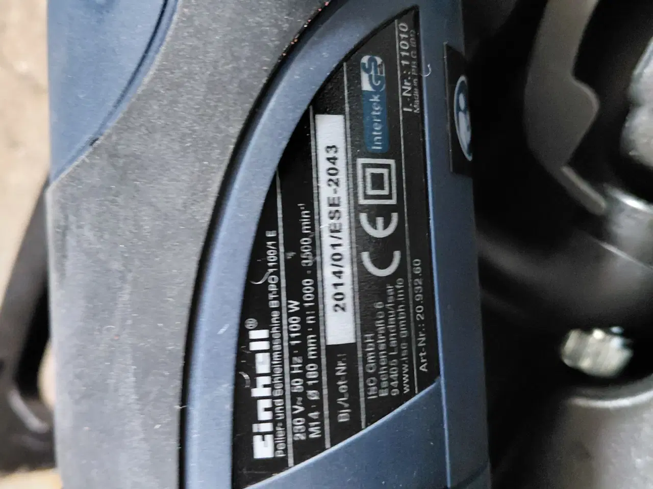 Billede 4 - Einhell Polermaskine med variabel hastighed 