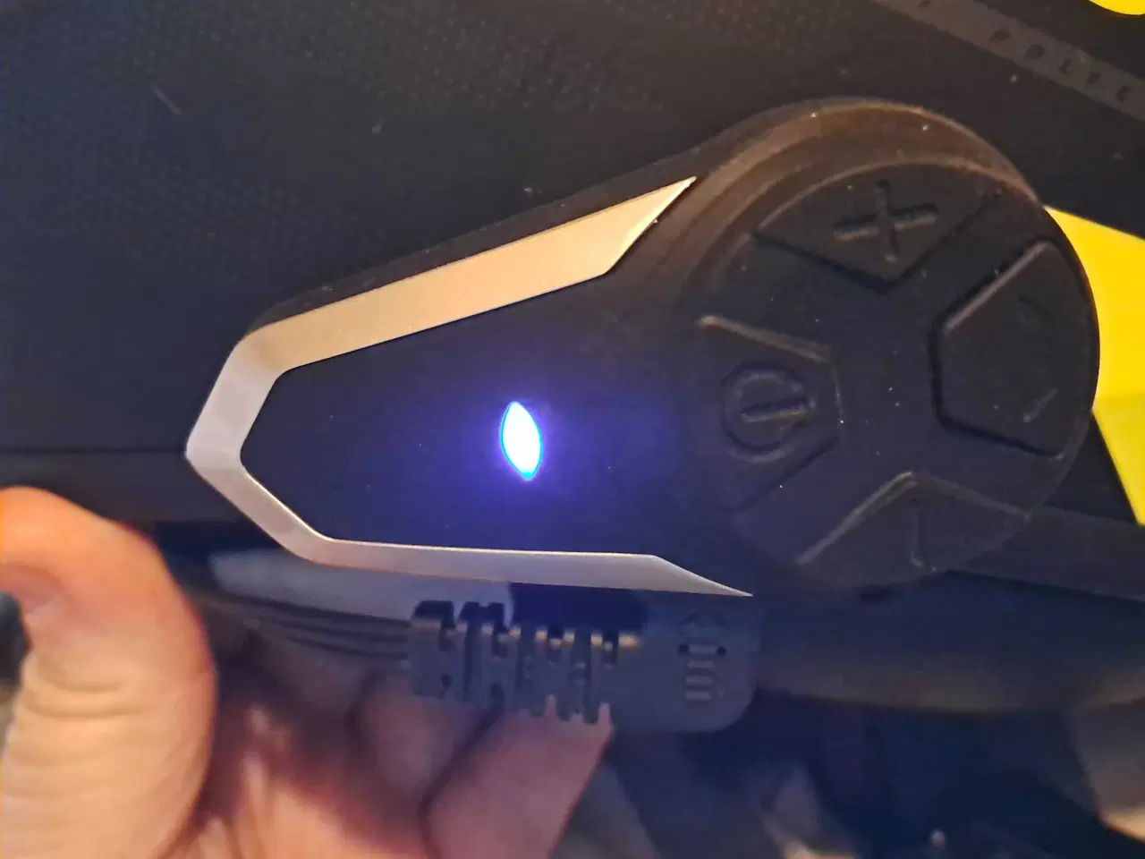 Billede 2 - Mc hjelm med bluetooth str M