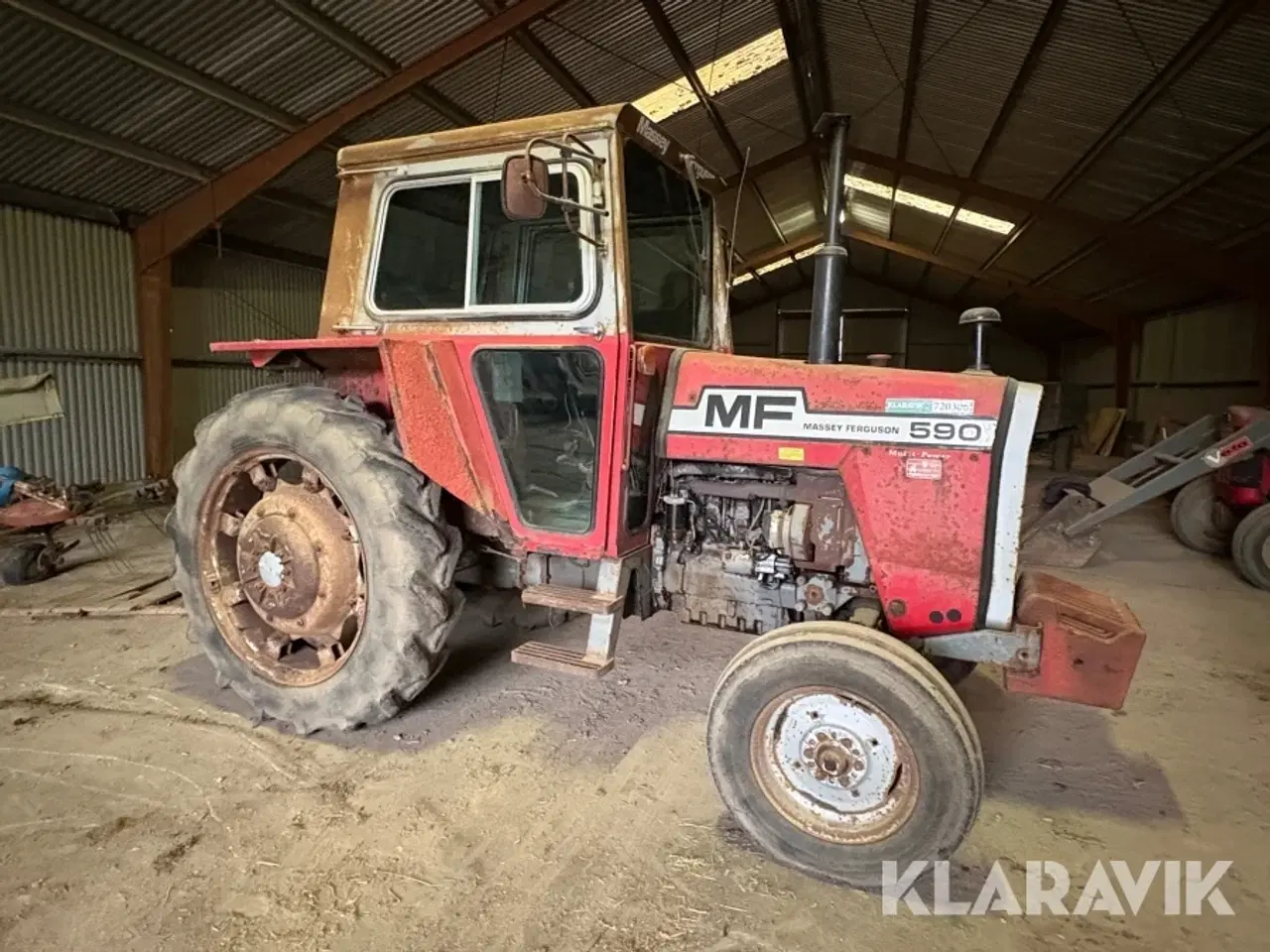 Billede 3 - Traktor Massey Ferguson 590