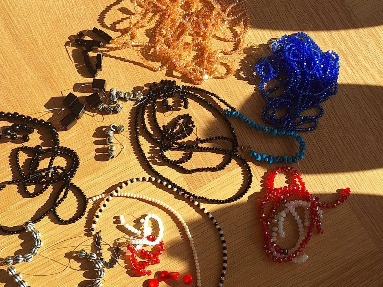 Billede 1 - Blandede perler 